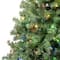 6ft. Pre-Lit Sagamore Artificial Christmas Tree, Multicolor LED Lights